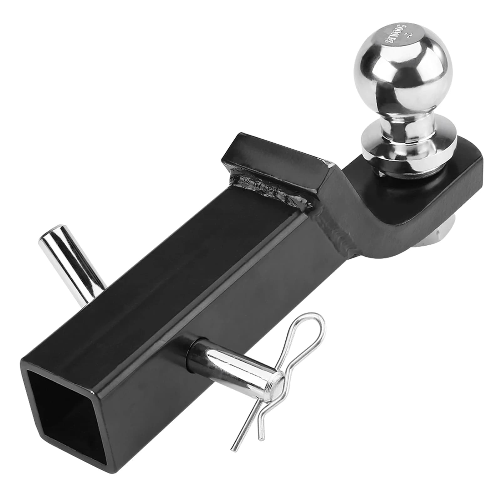 2 Polegada/50mm reboque bola montagem língua engate receptor para reboque barra de reboque caminhão reboque bola montagem reboque engate bola montagem