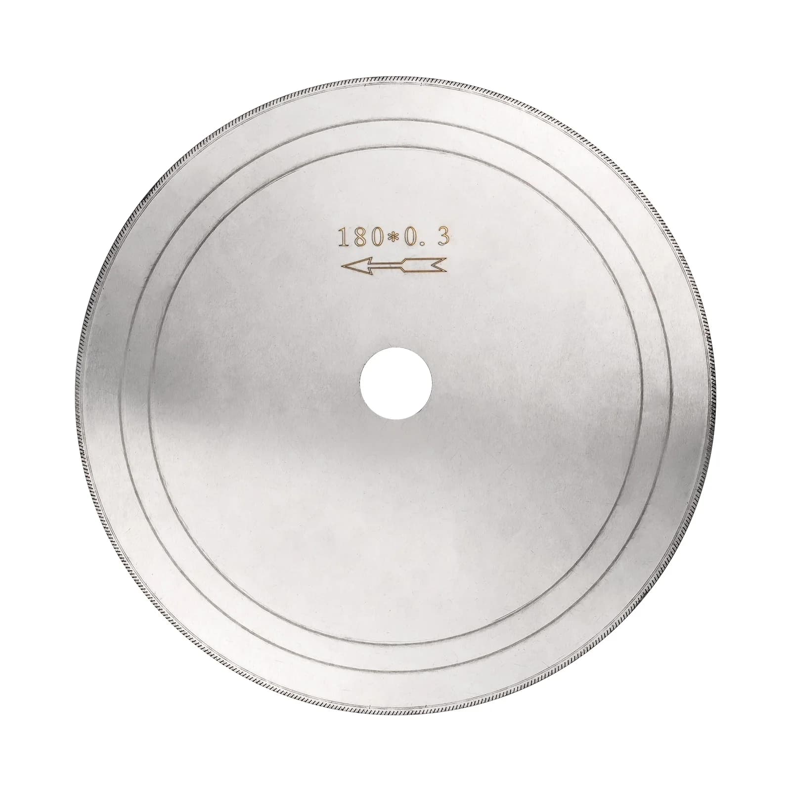 Disco de serra circular de diamante ultrafino de 180mm com 7 espaços