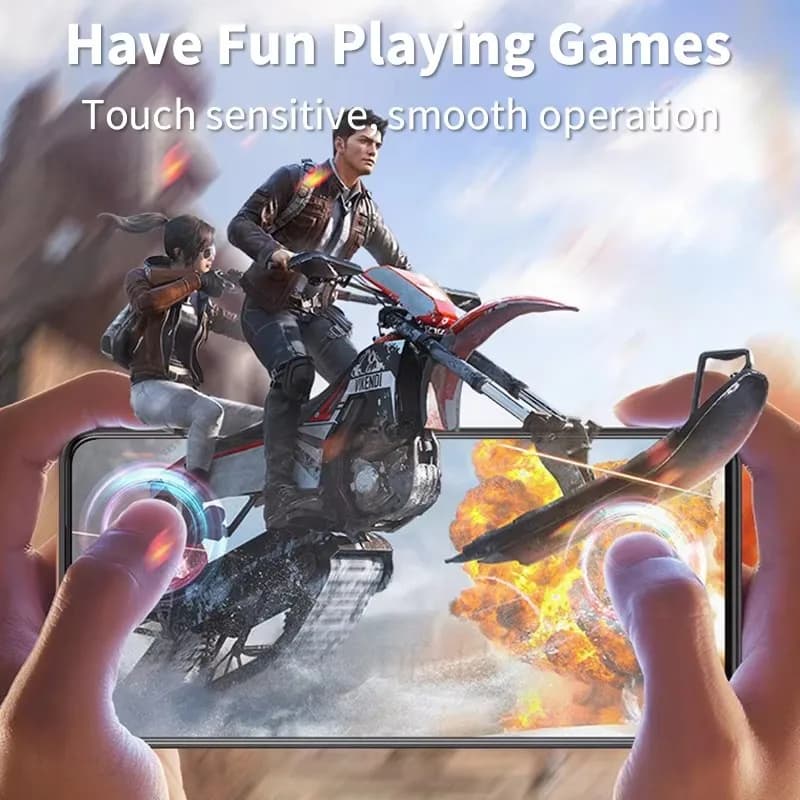 Protetor de tela Motorola vidro temperado fosco sensível ao toque para jogos e operação suave em Moto G100