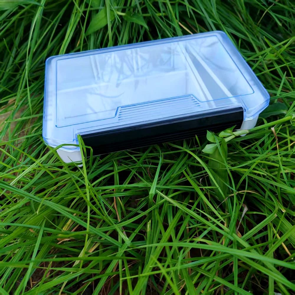Caixa de artes de pesca multiuso de grande capacidade, caixa de isca, peças de isca falsa, caixa de acessórios, caixa de armazenamento de ferramentas de suprimentos