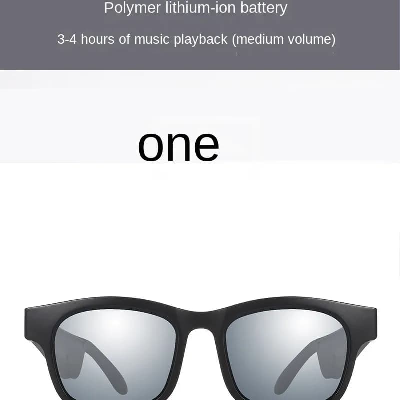 Echowear Fones de Ouvido Bluetooth Inteligentes 5.0 com Comunicação Dupla de Orelha, Compatíveis com Celulares, Óculos de Sol Inteligentes Modernos e Populares, Novo 2026