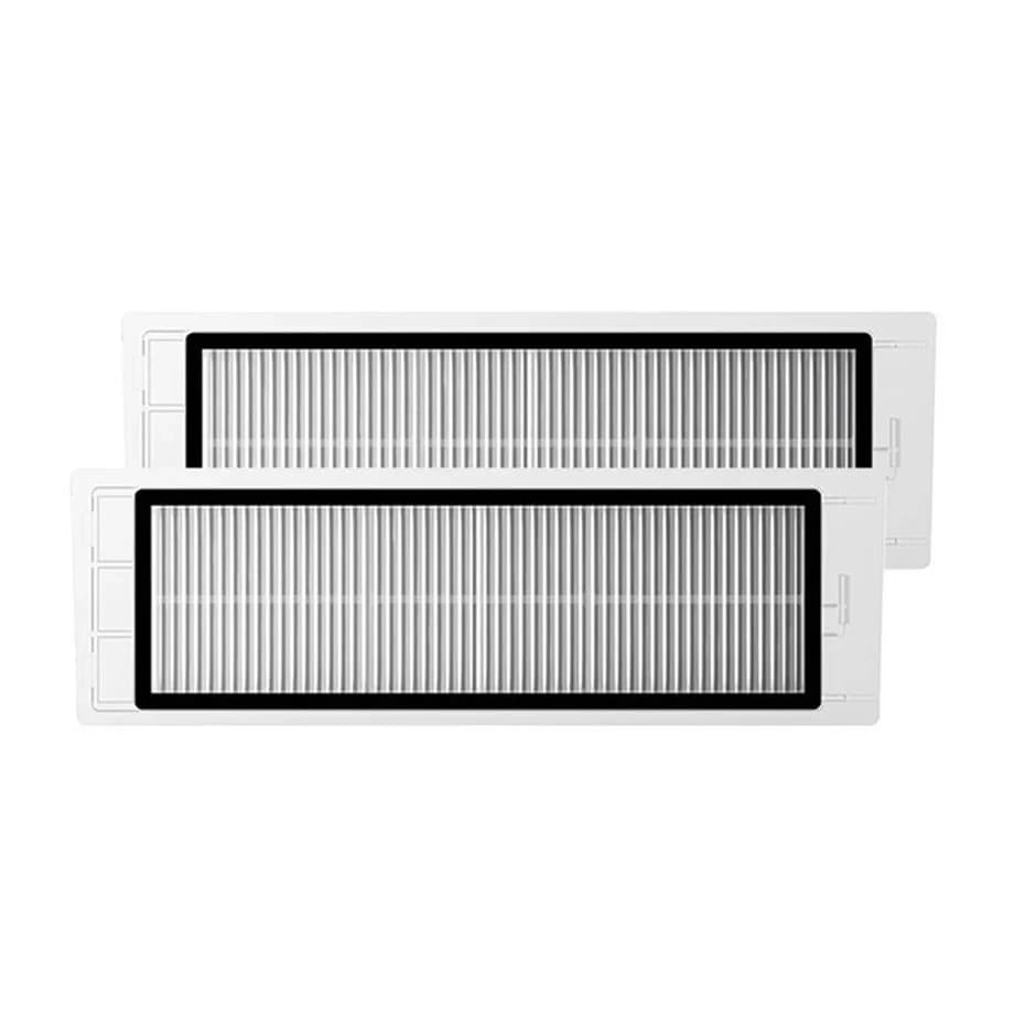 Filtros HEPA brancos para aspirador Xiaomi Dreame F9 e Mijia, kit com duas unidades