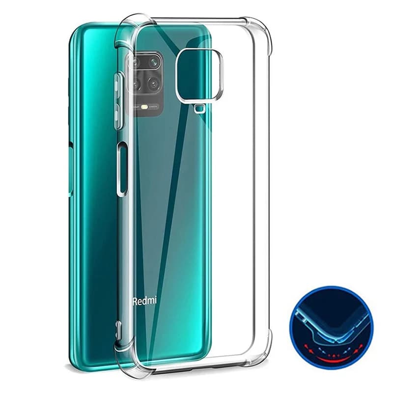 Capa de silicone transparente para Xiaomi Redmi Note 9, 9S, 8, 7, 6, Pro Max, 8A, Mi 8, 9, 10 Lite, Mi 9T