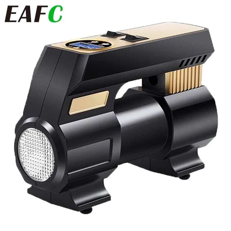 Inflator portátil do pneu do carro bonde, bomba de ar, compressor, automóvel, 12V