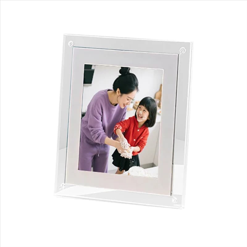 ABAC-WIFI Acrílico Digital Photo Frame 10.1 Polegadas Tela IPS 32G Memória Porta Retrato Digital