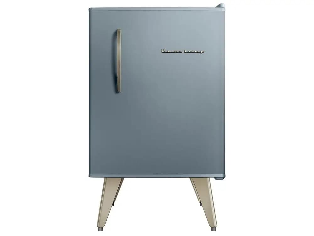 Frigobar Brastemp 76L Azul Zircônio Retrô BRA08MW - 220V