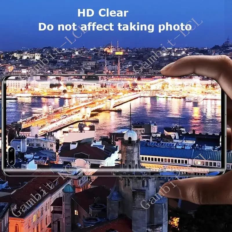 Película protetora HD clara para lente de câmera Xiaomi Poco X7 Pro sem afetar qualidade da foto