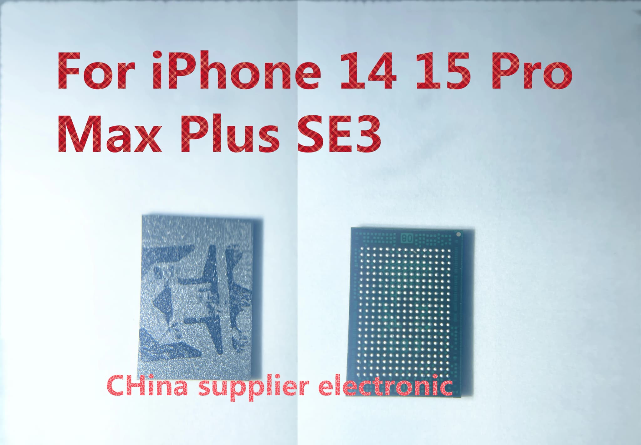Chip de Memória IC Nand para iPhone 14 15 Pro Max Plus SE3 - China supplier electronic