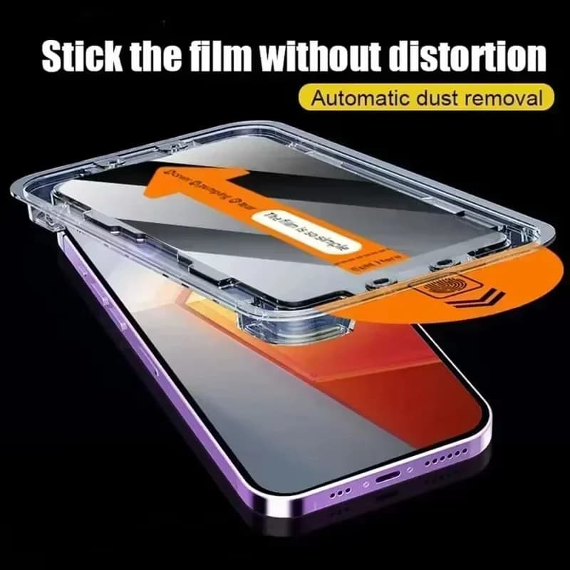 Kit protetor de tela Xiaomi Redmi Note 7 com aplicação fácil e remoção automática de poeira sem distorção
