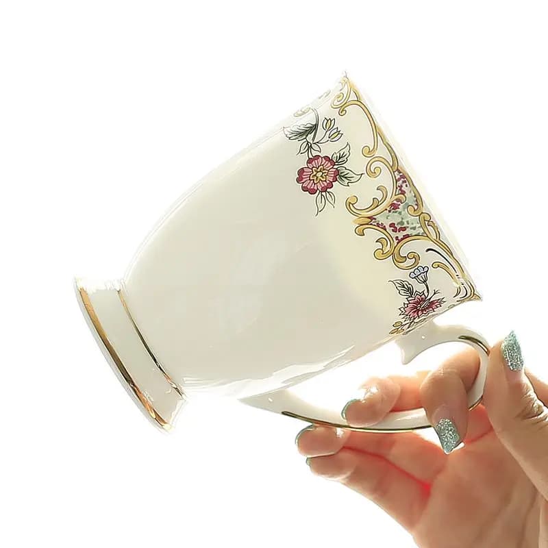 300ml, caneca de café expresso de porcelana, xícara de porcelana taza para café, xícara de café eco, caneca de chá de cerâmica, caneca de café fofa vintage presente