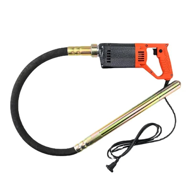 Vibrador de Concreto Portátil ZN-35/1300W/35-1.5m 220V, Pistola de Vibração para Inserção