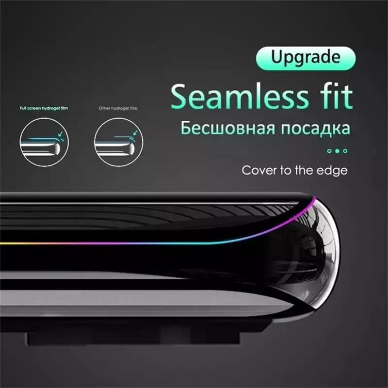Protetor de tela hidrogel fosco para Xiaomi Poco com encaixe perfeito e cobertura total das bordas