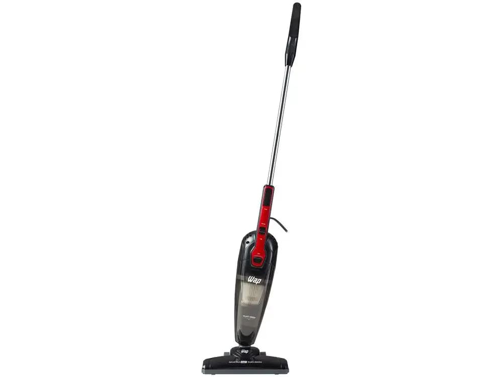 Aspirador de pó vertical WAP Silent Speed - 220V, preto e vermelho