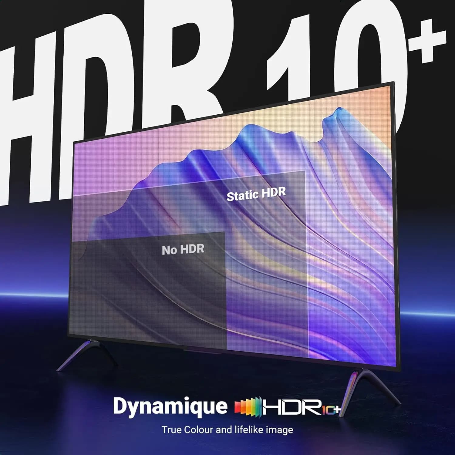 Demonstração de qualidade de imagem HDR10+ dinâmica para cabo HDMI 8K 2.1 gamer