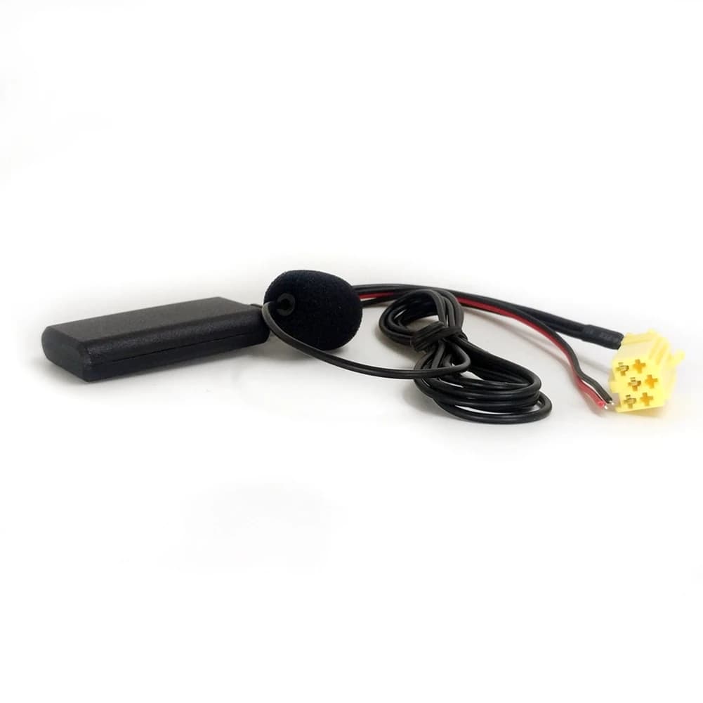 A22E-Car Bluetooth 5.0 Cabo Aux Microfone Handsfree Adaptador de Chamada Gratuita para Celular para Fiat Grande Punto Alfa 159