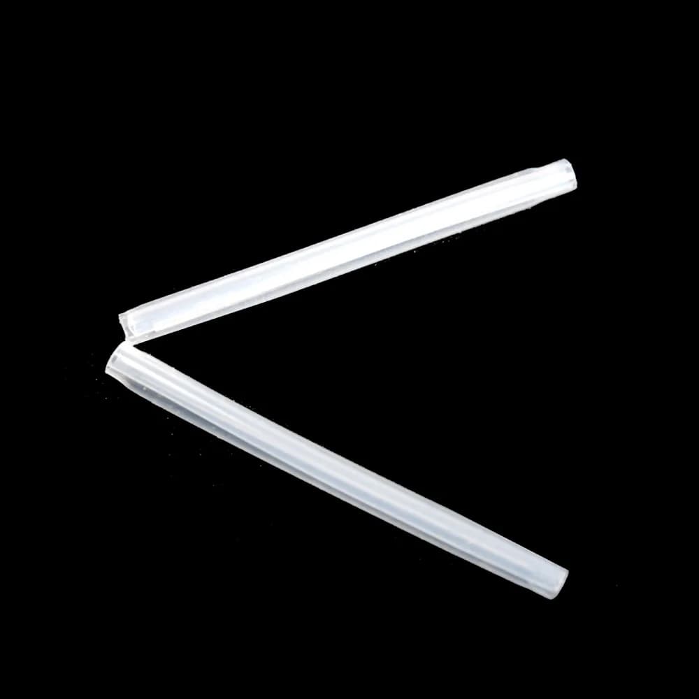 Mangas termo retráteis brancas para proteção de fibra óptica, tamanhos 40mm 45mm 60mm, material plástico