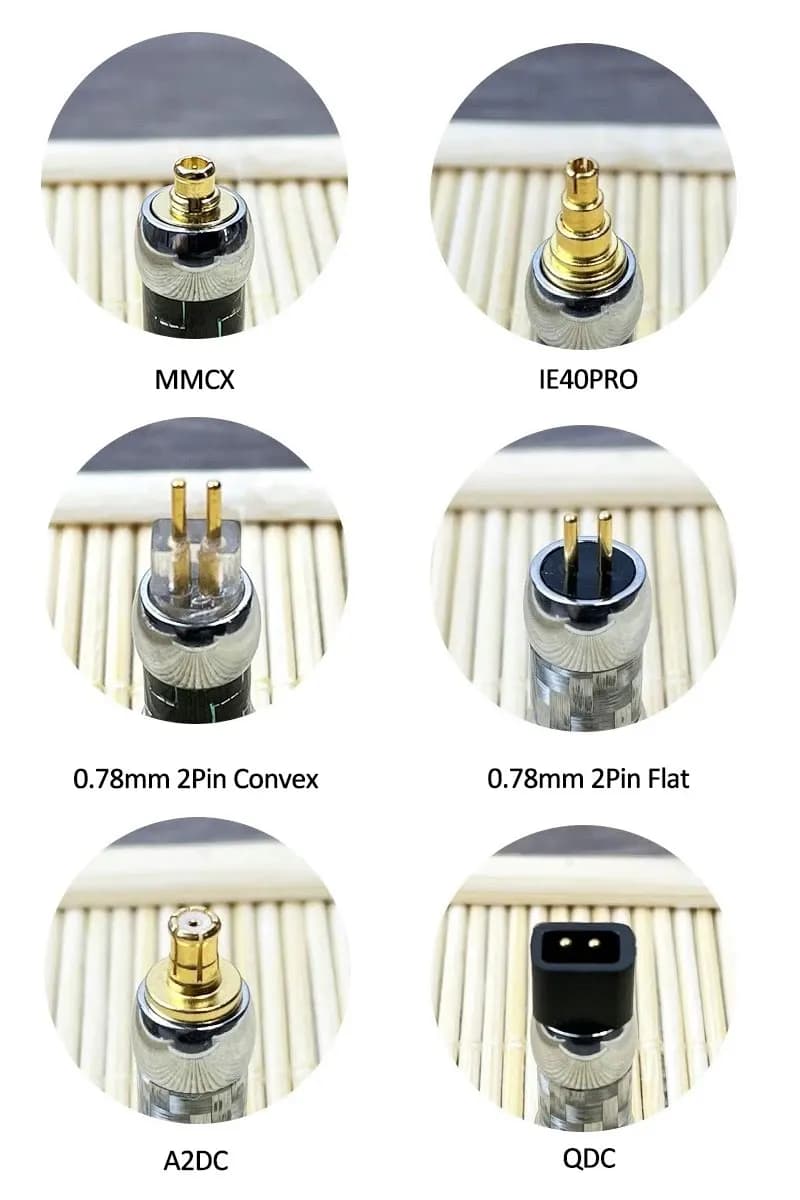 MMCX Bluetooth Cabo LDAC Sem Fio com Chip QCC5181 Microfone Embutido para Shure SE215 SE535 SE846 Earbud para Sennheiser IE80 IE300 QDC