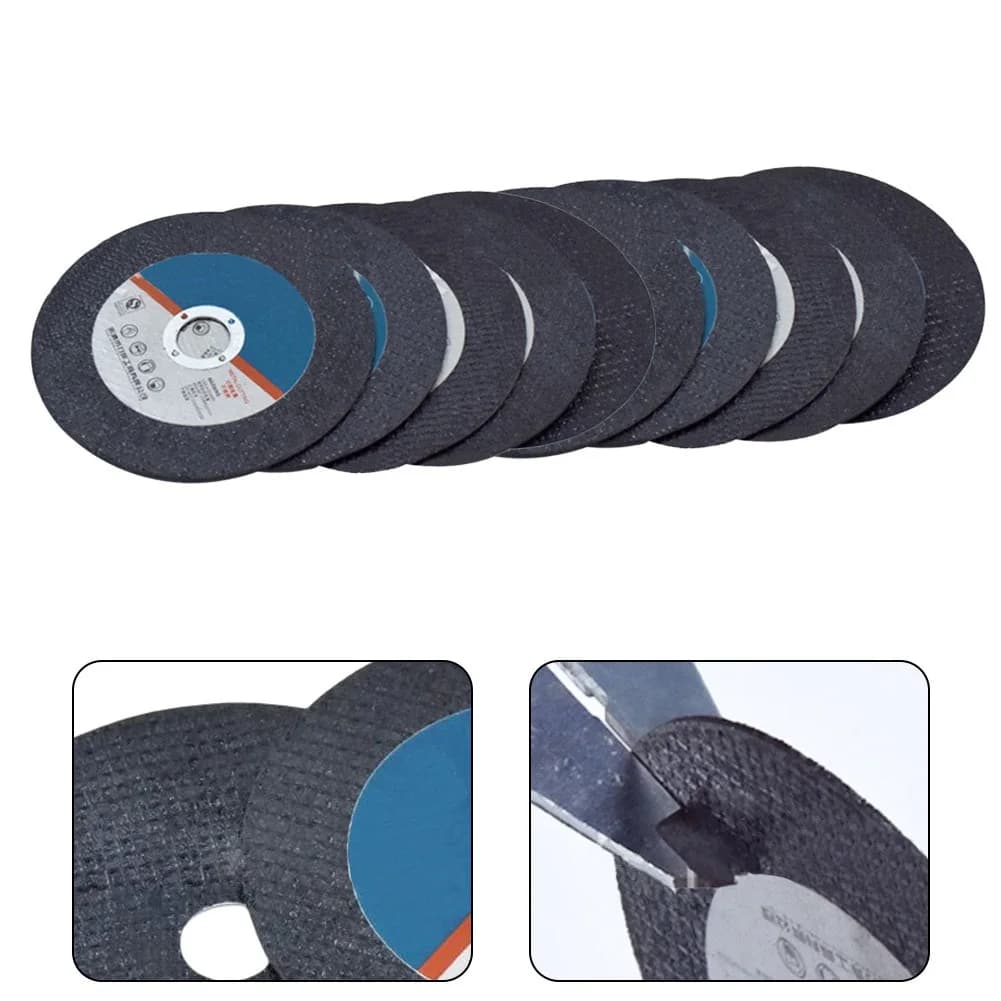 Disco de serra circular de resina 105mm x 16mm para tubo de aço carbono - 10 peças