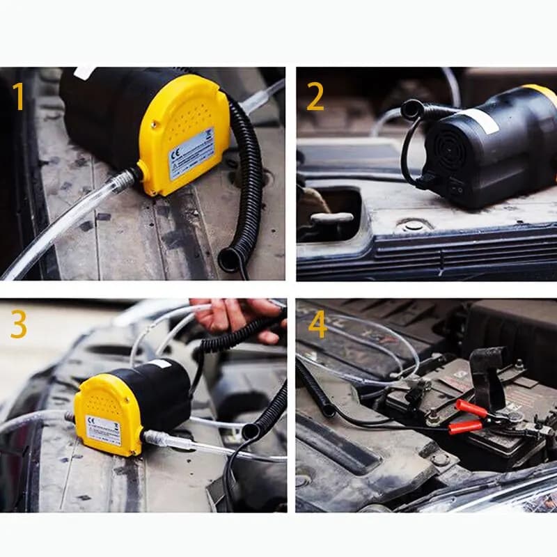 Bomba De óleo Do Motor Do Carro Elétrico, Extrator De Cais De Fluido Diesel, Sucção De Transferência De Combustível, Barco, Moto, 12V
