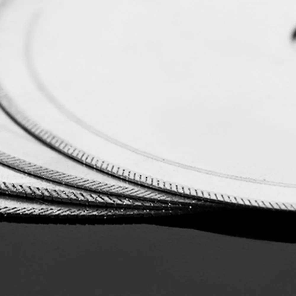 Disco de corte diamantado ultrafino prata 180mm para serra circular, detalhe borda fina e precisa