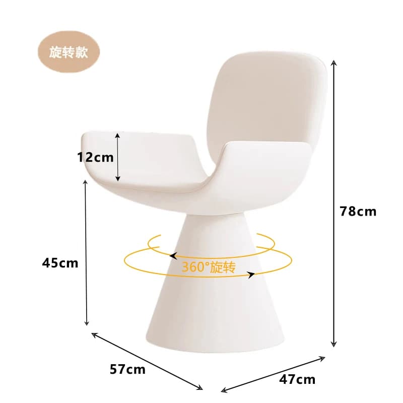 Cadeiras de maquiagem de luxo nórdico design high-end quarto penteadeira estilo creme vestiário móveis para casa cadeiras de jantar fymc