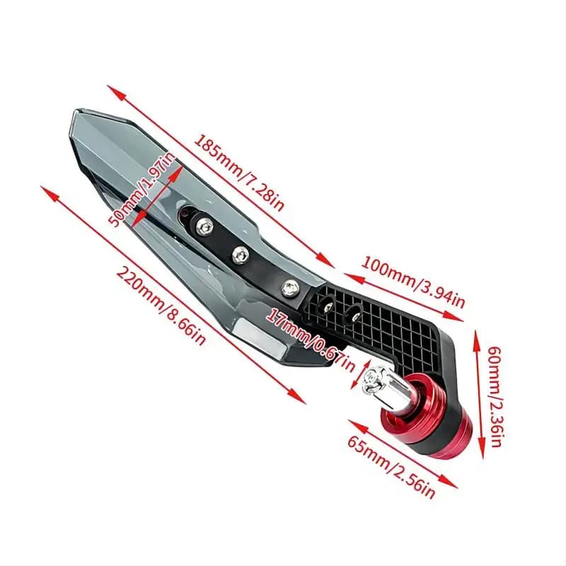 Motocicleta guiador protetor, protetor de mão guarda, pára-brisa para XL1000 V VARADERO XL 1000 125