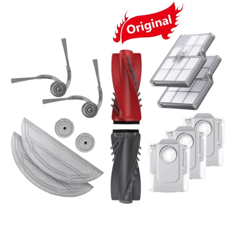 Conjunto de peças para aspirador robô Original roborock saros 10/s9 maxv ultra