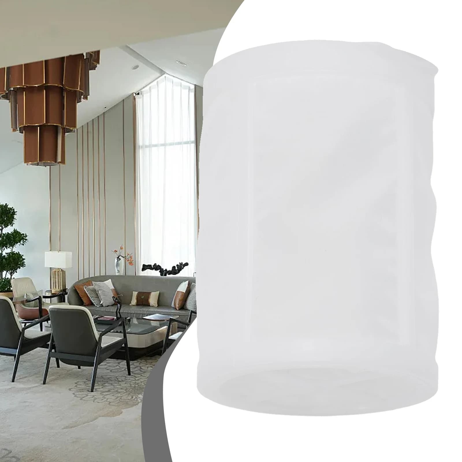 Pré-filtro branco para aspirador de pó com malha fina, compatível com modelos Makita DCL180 DCL181 DCL280 CL001G