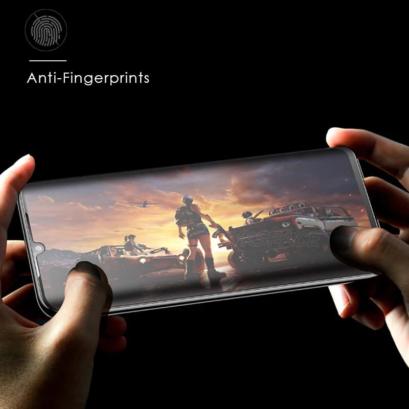 Protetor de tela hidrogel fosco para Xiaomi Redmi Note 7 com tecnologia anti-impressão digital