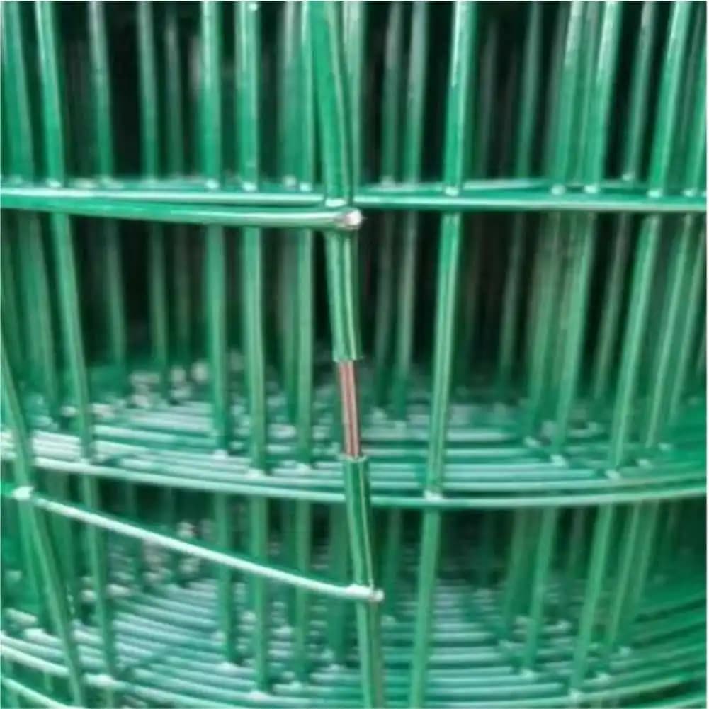 Cerca de jardim verde em espiral para proteção de pátio e gramado