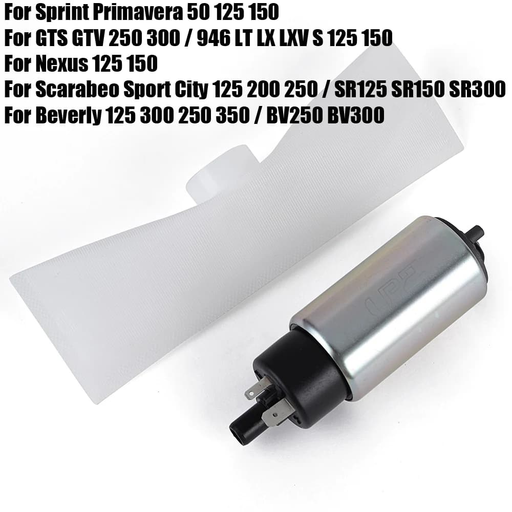 Bomba de combustível para vespa primavera sprint 50 125 150 gts gtv 250 300 lt lx lxv s para aprilia scarabeo sport city piaggio beverly bv