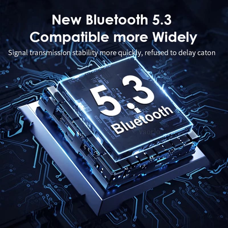 2 em 1 bluetooth 5.3 receptor de áudio transmissor 3.5mm aux jack rca estéreo música adaptador sem fio dongle para tv carro pc fones de ouvido