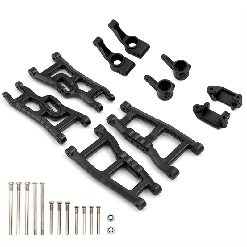 Phile-náilon dianteiro e traseiro suspensão braço bloco de direção stub eixo transportadora para traxxas slash 2wd vxl rc carro atualização peças