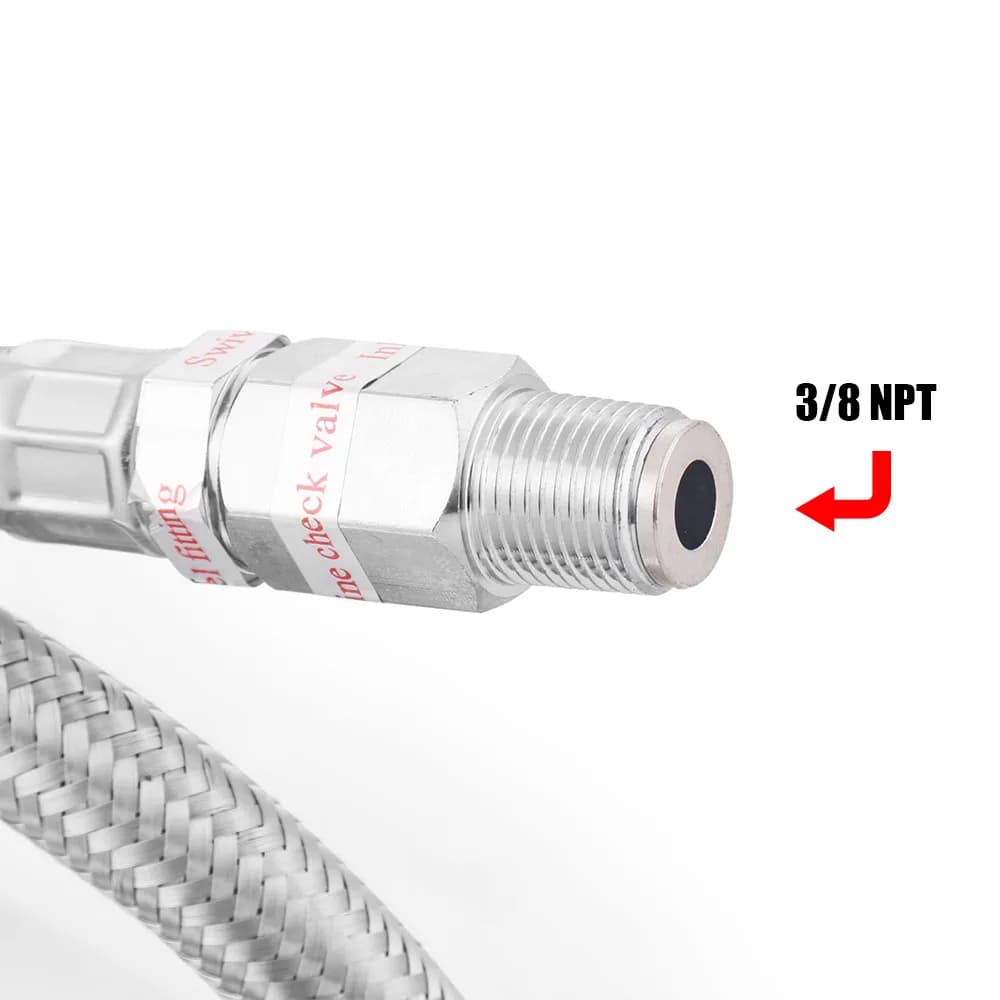 Universal 3/8NPT 1/4NPT 200PSI 480C 12V Kit de bomba de compressor de suspensão a ar Chrome TT 102993 -SL