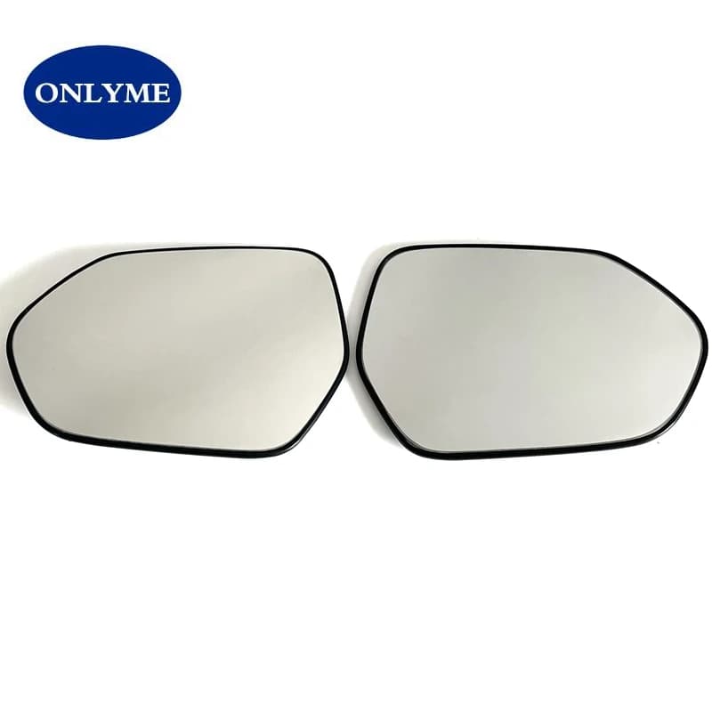 Espelho convexo aquecido para carro, Toyota Yaris P21 2021-2023, bordas pretas, superfície refletiva