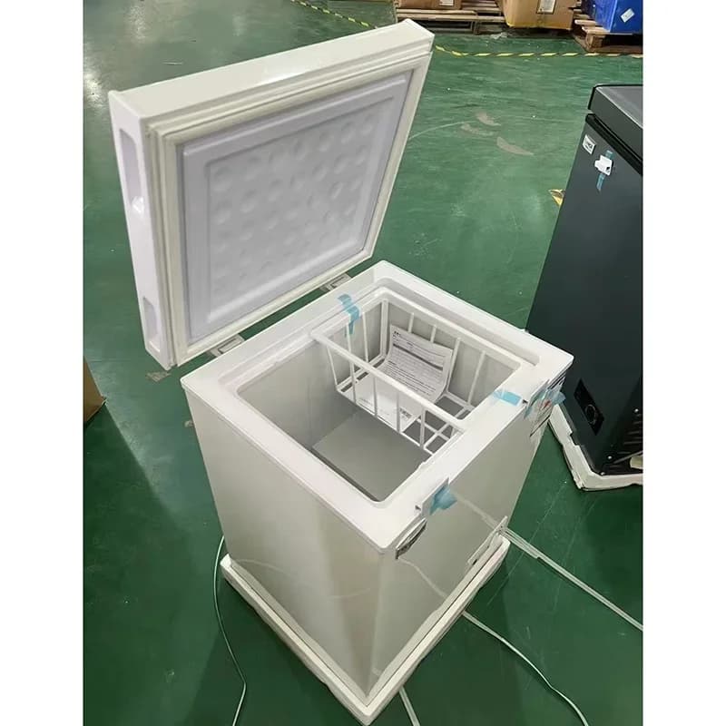 # para freezer doméstico de porta única 92L pequeno freezer horizontal