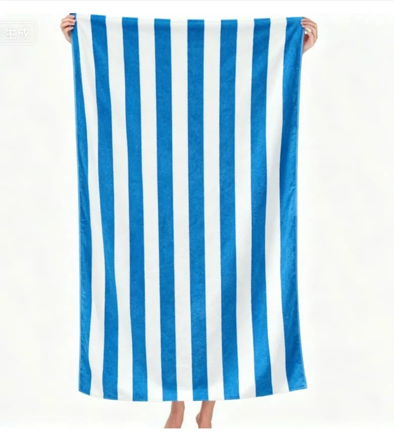 Toalha de praia oversized xadrez preto e branco, secagem rápida, microfibra