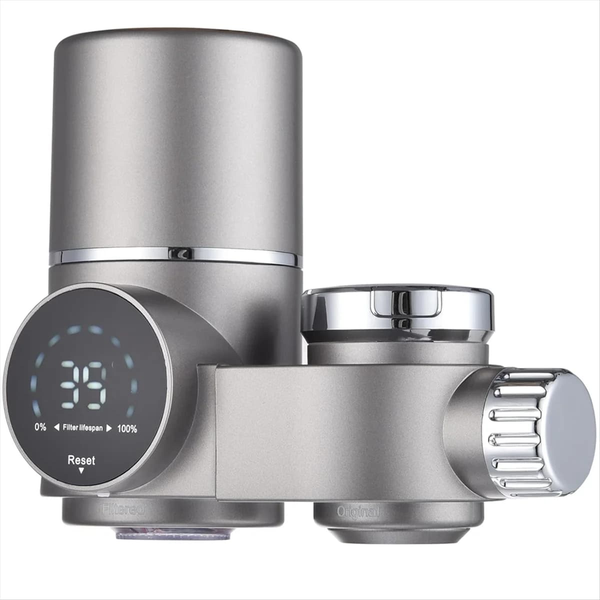 Filtro de água para torneira a42f, purificador de água com display led para torneira, sistema de filtragem de água para torneira para cozinha