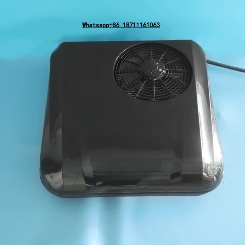 Ar condicionado elétrico de teto preto com compressor scroll