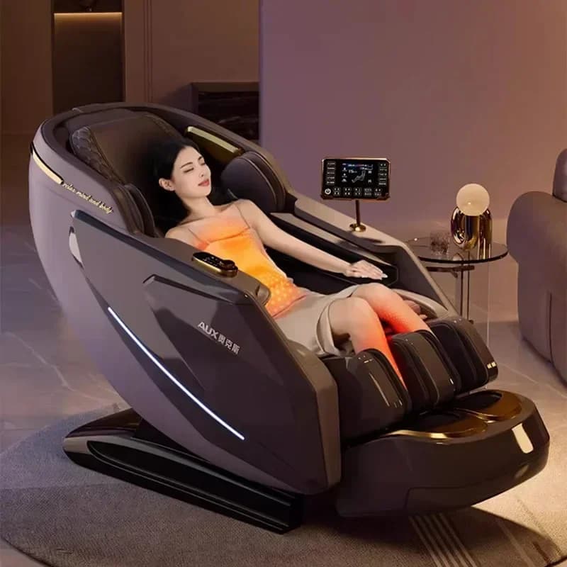 Poltrona-Chaise Ergonômica e Confortável de Estilo Nórdico, Mobiliário Moderno para Casa