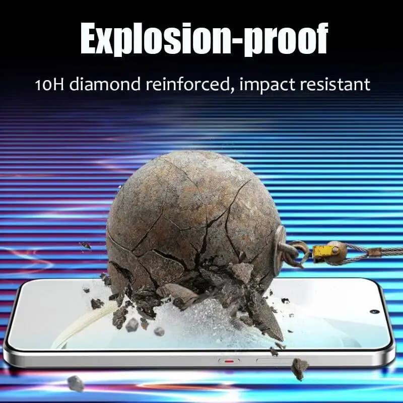 Protetor de tela Xiaomi e Poco vidro temperado transparente resistente a impactos 10H