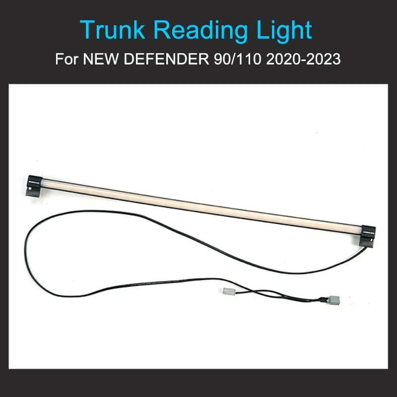 Luz de leitura do porta-malas para land rover defender 90 110 2020-2024 kit de porta-malas componentes modificados acessórios de decoração interior