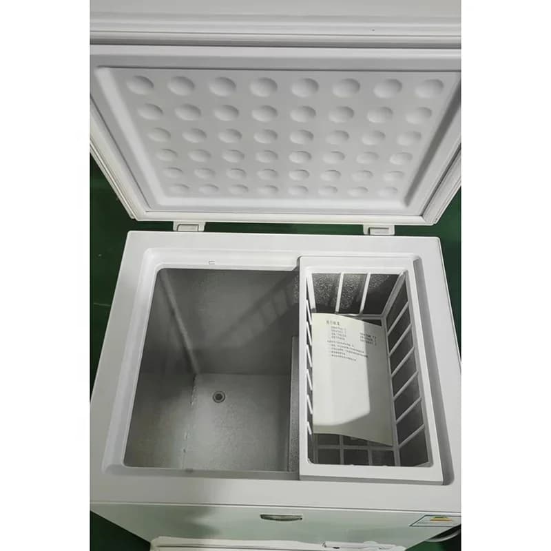 # para freezer doméstico de porta única 92L pequeno freezer horizontal