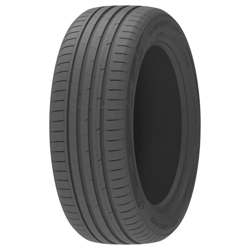 Pneu preto para carros com padrão de piso em forma de V