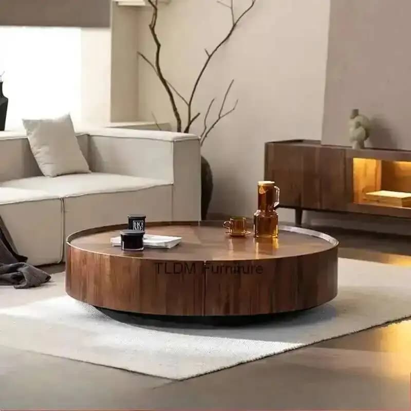 Mesa de centro inteligente com gavetas na sala de estar móveis centro mesa de café mesas de centro para sala móveis para casa