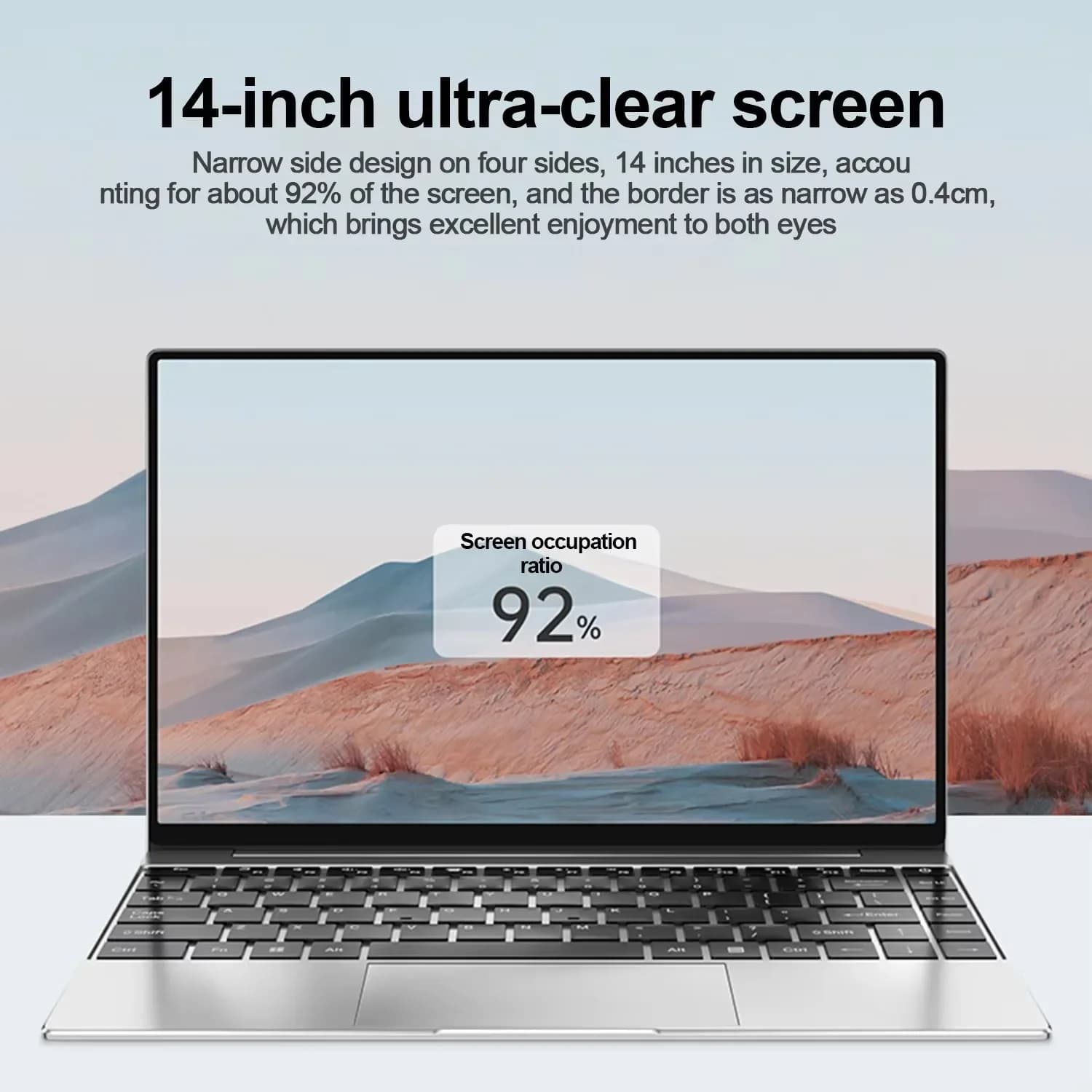 Notebook Ultrafino Intel 14.1 Polegadas 16GB 2TB Windows 11 Pro para Escritório