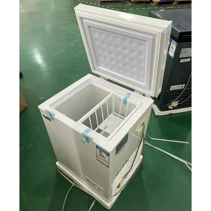 # para freezer doméstico de porta única 92L pequeno freezer horizontal