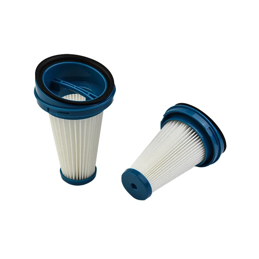 Filtro de reposição para aspirador Leifheit Roaro Powervac 2 em 1, branco com azul, conjunto 2 unidades