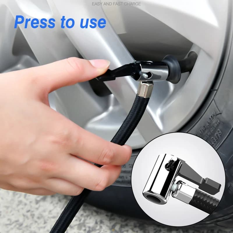 Inflator portátil do pneu do carro bonde, bomba de ar, compressor, automóvel, 12V