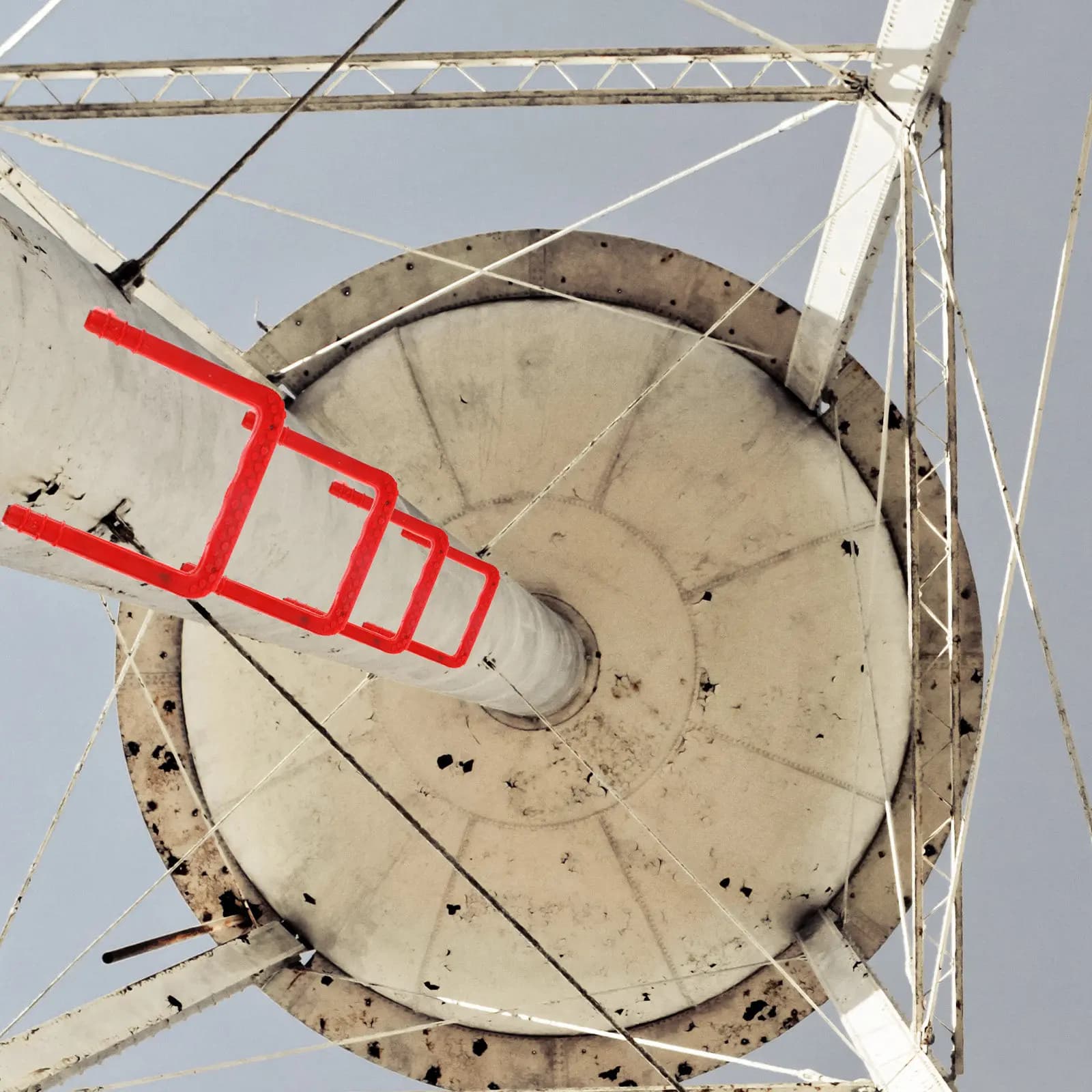 Escada de escalada multifuncional reforçada, resistente à corrosão, desgaste e calor